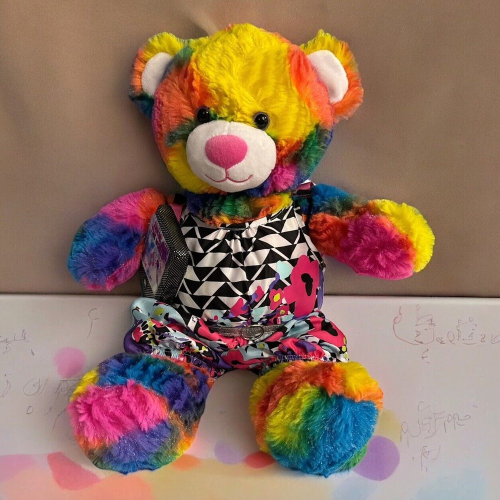 Build a Bear Tie Dye With Honey Girls Misha Outfit Clothes Jumper